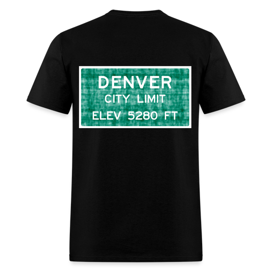 DENVER CITY LIMITS Unisex Classic T-Shirt CC - black