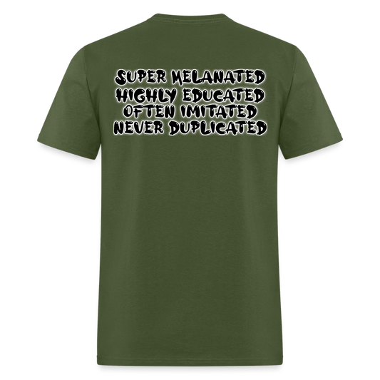 SUPER MELINATED Unisex Classic T-Shirt R3 - military green