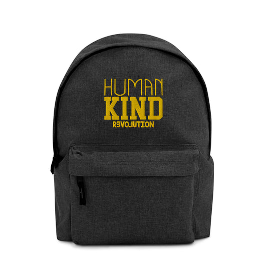 HUMAN KIND Embroidered Backpack R3