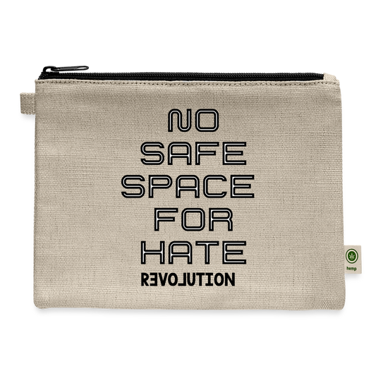 NO SAFE SPACE Carry All Pouch R3 - natural